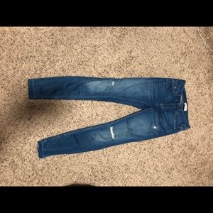ZARA distressed jeans